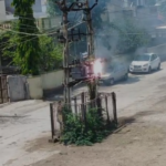 धंधुका: ट्रांसफार्मर में आग से मची अफरा-तफरी