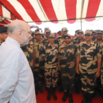कच्छ के संवेदनशील हरामीनाला पहुंचे अमित शाह, भारत-पाक सीमा सुरक्षा का लिया जायजा
